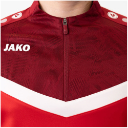 JAKO Iconic 1/4-Zip Sweatshirt 103 - rot/weinrot S