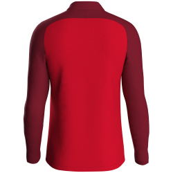 JAKO Iconic 1/4-Zip Sweatshirt 103 - rot/weinrot S