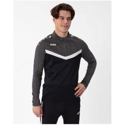 JAKO Iconic 1/4-Zip Sweatshirt 801 - schwarz/anthrazit S