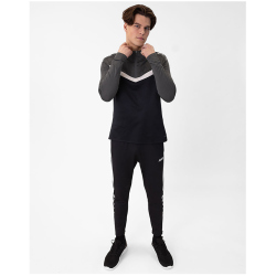 JAKO Iconic 1/4-Zip Sweatshirt 801 - schwarz/anthrazit S