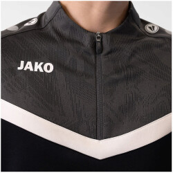 JAKO Iconic 1/4-Zip Sweatshirt 801 - schwarz/anthrazit 3XL