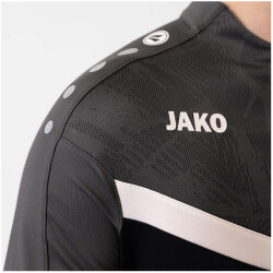 JAKO Iconic 1/4-Zip Sweatshirt 801 - schwarz/anthrazit 3XL