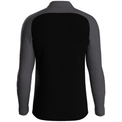 JAKO Iconic 1/4-Zip Sweatshirt 801 - schwarz/anthrazit 3XL