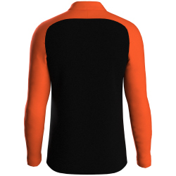 JAKO Iconic 1/4-Zip Sweatshirt 807 - schwarz/neonorange L