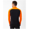 JAKO Iconic 1/4-Zip Sweatshirt 807 - schwarz/neonorange L
