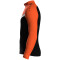 JAKO Iconic 1/4-Zip Sweatshirt 807 - schwarz/neonorange XXL