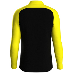JAKO Iconic 1/4-Zip Sweatshirt 808 - schwarz/soft yellow 3XL