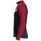 JAKO Iconic 1/4-Zip Sweatshirt 901 - marine/chili rot M