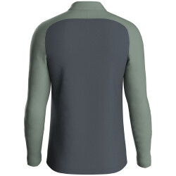 JAKO Iconic 1/4-Zip Sweatshirt 852 - anthra light/mintgrün/soft grey S