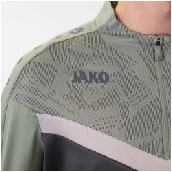 JAKO Iconic 1/4-Zip Sweatshirt 852 - anthra light/mintgrün/soft grey L