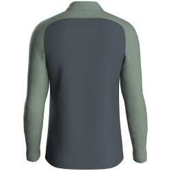 JAKO Iconic 1/4-Zip Sweatshirt 852 - anthra light/mintgrün/soft grey L