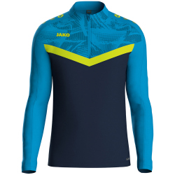 JAKO Iconic 1/4-Zip Sweatshirt Kinder 914 - marine/jako...
