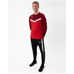 JAKO Iconic Sweatshirt 103 - rot/weinrot S