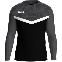 JAKO Iconic Sweatshirt 801 - schwarz/anthrazit S