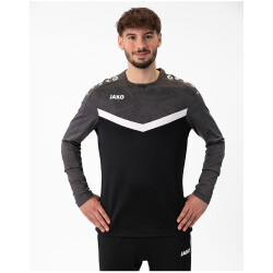 JAKO Iconic Sweatshirt 801 - schwarz/anthrazit XL