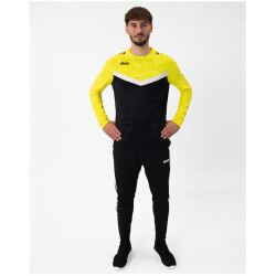 JAKO Iconic Sweatshirt 808 - schwarz/soft yellow S