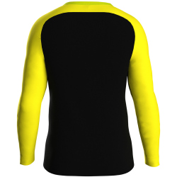 JAKO Iconic Sweatshirt 808 - schwarz/soft yellow L