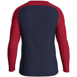 JAKO Iconic Sweatshirt 901 - marine/chili rot XL