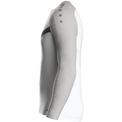 JAKO Iconic Sweatshirt 016 - wei&szlig;/soft grey/anthra light S