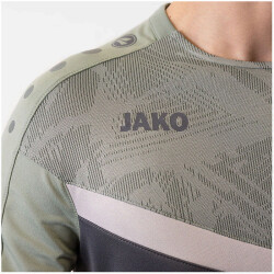 JAKO Iconic Sweatshirt 852 - anthra light/mintgrün/soft grey XL