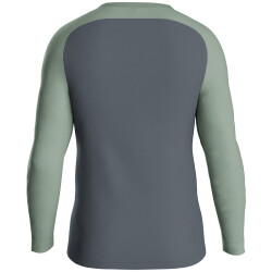 JAKO Iconic Sweatshirt 852 - anthra light/mintgrün/soft grey XL