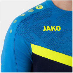 JAKO Iconic Sweatshirt 914 - marine/jako blau/neongelb S