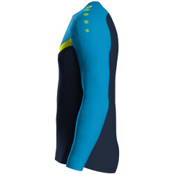 JAKO Iconic Sweatshirt 914 - marine/jako blau/neongelb S