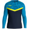 JAKO Iconic Sweatshirt 914 - marine/jako blau/neongelb S
