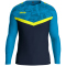 JAKO Iconic Sweatshirt 914 - marine/jako blau/neongelb L