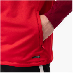 JAKO Iconic Polyesterjacke 103 - rot/weinrot L