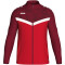 JAKO Iconic Polyesterjacke 103 - rot/weinrot 4XL