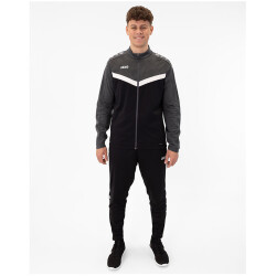 JAKO Iconic Polyesterjacke 801 - schwarz/anthrazit XL
