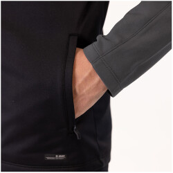 JAKO Iconic Polyesterjacke 801 - schwarz/anthrazit XL