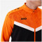 JAKO Iconic Polyesterjacke 807 - schwarz/neonorange XL