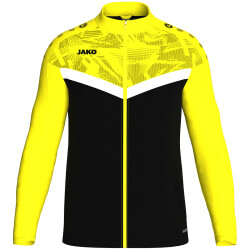JAKO Iconic Polyesterjacke 808 - schwarz/soft yellow XL