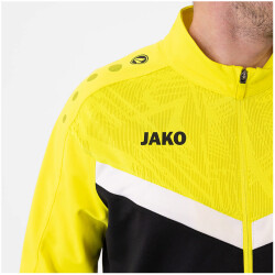 JAKO Iconic Polyesterjacke 808 - schwarz/soft yellow XL