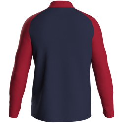 JAKO Iconic Polyesterjacke 901 - marine/chili rot L