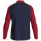 JAKO Iconic Polyesterjacke 901 - marine/chili rot XL