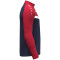 JAKO Iconic Polyesterjacke 901 - marine/chili rot XL