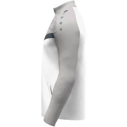 JAKO Iconic Polyesterjacke 016 - wei&szlig;/soft grey/anthra light L