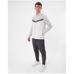 JAKO Iconic Polyesterjacke 016 - weiß/soft grey/anthra light 4XL