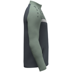 JAKO Iconic Polyesterjacke 852 - anthra light/mintgrün/soft grey S