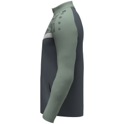 JAKO Iconic Polyesterjacke 852 - anthra light/mintgr&uuml;n/soft grey L