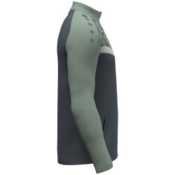 JAKO Iconic Polyesterjacke 852 - anthra light/mintgrün/soft grey 3XL