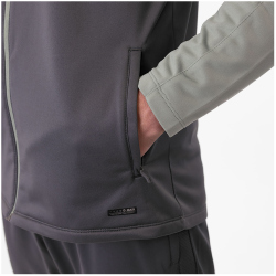 JAKO Iconic Polyesterjacke 852 - anthra light/mintgr&uuml;n/soft grey 4XL