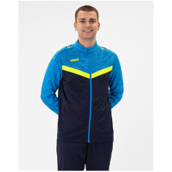 JAKO Iconic Polyesterjacke 914 - marine/jako blau/neongelb S