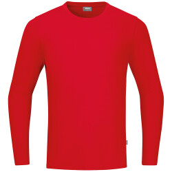 JAKO Organic Langarmshirt 100 - rot S