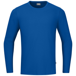 JAKO Organic Langarmshirt 400 - royal S