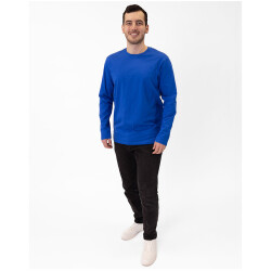 JAKO Organic Langarmshirt 400 - royal S