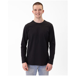 JAKO Organic Langarmshirt 800 - schwarz S
